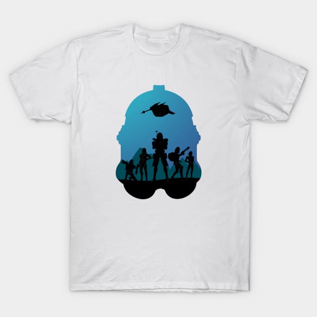 The War of The Clones T-Shirt by Cmmndo_Sev